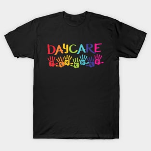 Daycare Vintage Color Childcare T-Shirt
